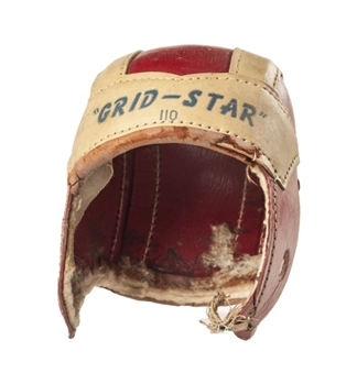 1930s Vintage "Grid Star" Football Helmet